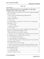 Báo cáo thực tập tốt nghiệp quản trị văn phòng tại Bộ nông nghiệp  PTNT