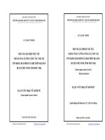 Một số giải pháp chủ yếu nhằm tăng cường công tác thu nợ tồn đọng bảo hiểm xã hội trên địa bàn huyện Phù Ninh tỉnh Phú Thọ