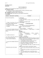 TEST YOURSELF b  UNIT 7 GIÁO ÁN MÔN TIẾNG ANH LỚP 12