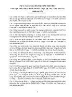 câu hỏi thi viết công chức ngành thương mại  quản lý thị  trường 2013 