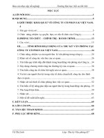 Báo cáo thực tập tốt nghiệp ngành thư ký tại CÔNG TY cổ PHẦN LK VIỆT NAM