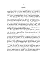 Tiểu luận quan hệ thương mại asean   trung quốc giai đoạn 2001 2010 