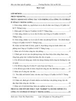 Báo cáo thực tập tốt nghiệp quản trị văn phòng tại CÔNG TY cổ PHẦN ô tô KCV THĂNG LONG