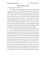 Đánh giá hiệu quả mô hình sản xuất và sử dụng phân vi sinh dưới sự hỗ trợ của “dự án môi trường và cộng đồng” tại huyện thanh liêm tỉnh hà nam