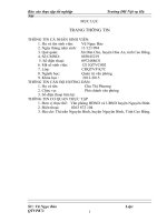 Báo cáo thực tập tốt nghiệp quản trị văn phòng tại HĐND và UBND huyện nguyên bình