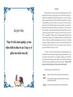 Thực tế triển khai nghiệp vụ bảo hiểm thiết bị điện tử tại Công ty cổ phần bảo hiểm bưu điện