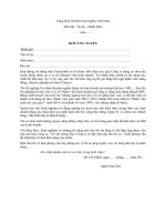 Mẫu đơn xin việc  Nhân viên Sales