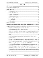 Báo cáo thực tập tốt nghiệp quản trị nhân lực: Thực trạng và giải pháp nâng cao công tác tuyển dụng công chức cấp xã huyện yên châu tỉnh sơn la