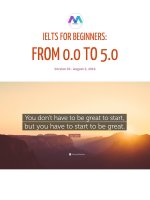 Ielts cho người mới bắt đầu từ 0.0 đến 5.0