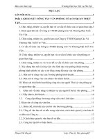 Báo cáo thực tập tốt nghiệp ngành thư ký tại Công ty TNHH quảng cáo và thương mại tuổi trẻ việt