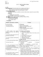 unit 8 GIÁO ÁN MÔN TIẾNG ANH LỚP 12