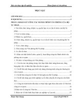 Báo cáo thực tập tốt nghiệp quản trị văn phòng tại BỘ tư PHÁP