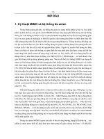 Tiểu luận nghiên cứu và phát triển anten MIMO cho các thiết bị đầu cuối di động thế hệ mới 