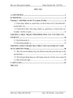 Báo cáo thực tập tốt nghiệp văn thư lưu trữ tại Uỷ ban nhân dân huyện quốc oai