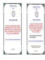 Một số giải pháp để hoàn thiện hệ thống quản lý chất lượng theo tiêu chuẩn ISO 9001 2008 tại Công ty TNHH MTV Xây dựng và Sản xuất VLXD Biên Hòa