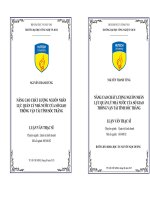 Nâng cao chất lượng nguồn nhân lực quản lý nhà nước của sở giao thông vận tải tình Sóc Trăng