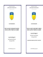 Nâng cao chất lượng dịch vụ khách hàng tại công ty Điện lực Gia Định