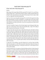 Văn mẫu lớp 8: Thuyết minh về bánh chưng ngày Tết