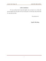 Luận văn  Nghiên cứu chế tạo vật liệu chống thấm thi công lỏng gốc xi măng  polyme