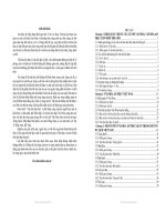 MỘT SỐ NỀN VĂN HÓA ẨM THỰC QUAN TRỌNG ĐỐI VỚI DU LỊCH VIỆT NAM