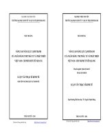 Nâng cao năng lực cạnh tranh của Ngân hàng TMCP Đầu tư và Phát triển Việt Nam Chi nhánh Tuyên Quang