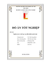 ĐỒ ÁN THIẾT KẾ VAN ĐIỀU KHIỂN TUYẾN TÍNH