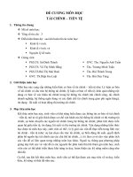 De cuong tai chinh tien te (3 tin chi)