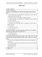 Báo cáo thực tập tốt nghiệp văn thư lưu trữ tại TRƯỜNG đại học KINH tế QUỐC dân