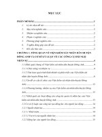 Báo cáo thực tập tốt nghiệp quản trị nhân lực: Hoàn thiện công cụ tạo động lực lao động cho cán bộ tại viện kiểm sát nhân dân huyện đông anh