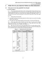 PHÂN TÍCH VÀ LỰA CHỌN HỆ THỐNG VÀ CÔNG NGHỆ ĐƯỜNG SẮT CAO TỐC