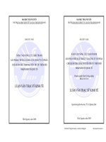 Nâng cao năng lực cạnh tranh sản phẩm chè xuất khẩu của công ty cổ phần chè quân chu, thái nguyên trước thềm hội nhập quốc tế