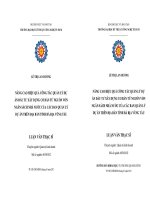 Nâng cao hiệu quả công tác quản lý dự án đầu tư xây dựng cơ bản từ nguồn vốn ngân sách nhà nước của các ban quản lý dự án trên địa bàn tỉnh Bà Rịa Vũng Tàu