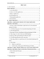 Báo cáo thực tập tốt nghiệp quản trị nhân lực: Thực trạng nhân lực ở uỷ ban nhân dân phường chí minh, thị xã chí linh, tỉnh hải dương