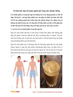 Tự làm bột ngũ cốc giúp người gầy tăng cân nhanh chóng