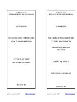 Nâng cao chất lượng cán bộ công chức của Sở Tài chính tỉnh Hải Dương