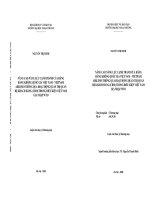 NÂNG CAO NĂNG LỰC CẠNH TRANH CỦA HÃNG HÀNG KHÔNG QUỐC GIA VIỆT NAM – VIETNAM AIRLINES THÔNG QUA HOẠT ĐỘNG QUẢN TRỊ QUAN HỆ KHÁCH HÀNG (CRM) TRONG ĐIỀU KIỆN VIỆT NAM GIA NHẬP WTO