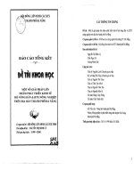 Một số giải pháp lớn nhằm phát triển hộ nông dân và hợp tác xã nông nghiệp trên địa bàn thành phố Đà Nẵng