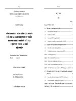 Nâng cao khả năng tiếp cận nguồn vốn trung và dài hạn phát triển doanh nghiệp nhỏ và vừa tại Việt Nam trước xu thế hội nhập