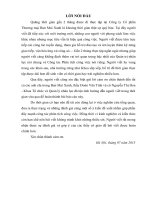 Báo cáo thực tập tốt nghiệp quản trị nhân lực: Hoàn thiện công tác phân tích công việc tại công ty CPTM ban mai xanh