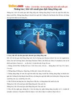 Những lưu ý khi viết email giao dịch bằng tiếng anh