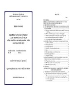 Nâng cao năng lực cạnh tranh của Ngân hàng Công thương chi nhánh Đồng Tháp giai đoạn 2007 – 2015