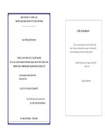 Nâng cao năng lực cạnh tranh của các Ngân hàng Thương mại Nhà nước Việt Nam trong quá trình hội nhập Quốc tế