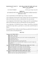 Thông tư 10/2016/TT-BKHĐT quy định về việc giám sát, theo dõi và kiểm tra hoạt động đấu thầu