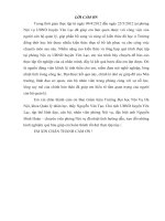 Báo cáo thực tập tốt nghiệp quản trị nhân lực: công tác đào tạo và bồi dưỡng cán bộ công chức của UBND huyện yên lạc –tỉnh vĩnh  phúc