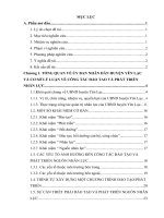 Báo cáo thực tập tốt nghiệp quản trị nhân lực: Công tác đào tạo và phát triển nhân lực ở uỷ ban nhân dân huyện yên lạc – tỉnh vĩnh phúc   thực trạng và giải pháp