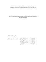 Hiện trạng tài nguyên rừng việt nam , nguyên nhân suy thoái và giải pháp khắc phục   luận văn, đồ án, đề tài tốt nghiệp