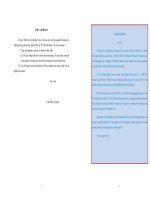 MỘT VÀI BẰNG CHỨNG THỰC NGHIỆM VỀ SỰ THAM GIA CỦA PHỤ NỮ VÀO HOẠT ĐỘNG QUẢN TRỊ ĐẠI HỌC TẠI MỘT TRƯỜNG ĐẠI HỌC Ở VIỆT NAM