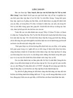 Báo cáo thực tập tốt nghiệp quản trị nhân lực: Quy hoạch, đào tạo cán bộ lãnh đạo sở nội vụ tỉnh bắc giang