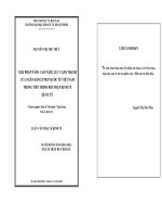 Nâng cao năng lực cạnh tranh của Ngân hàng thương mại cổ phần Quốc tế Việt Nam trong tiến trình hội nhập Quốc tế