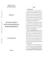 Nâng cao năng lực cạnh tranh của tổng công ty truyền thông đa phương tiện VTC trong bối cảnh hội nhập quốc tế